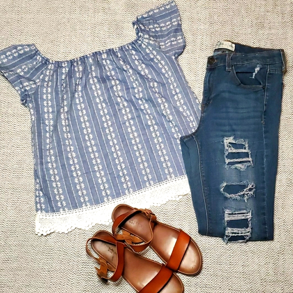 Top and pants set
